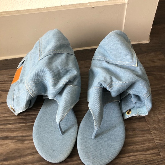 CAPE ROBBIN MATIE - DENIM SANDALS by CAPE ROBBIN - Picture 5 of 7